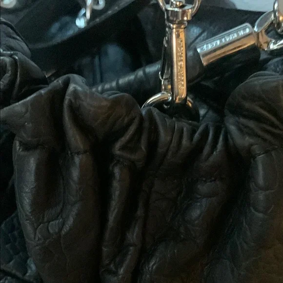 Michael Michael Kors Black Croc-Embossed Bag - Picture 11 of 16